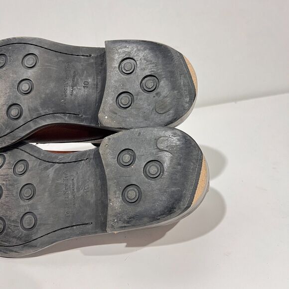 To Boot New York Adam Derrick Mens 10 Shoes Brown Leather Lace Up Oxford 1382 - Picture 8 of 13